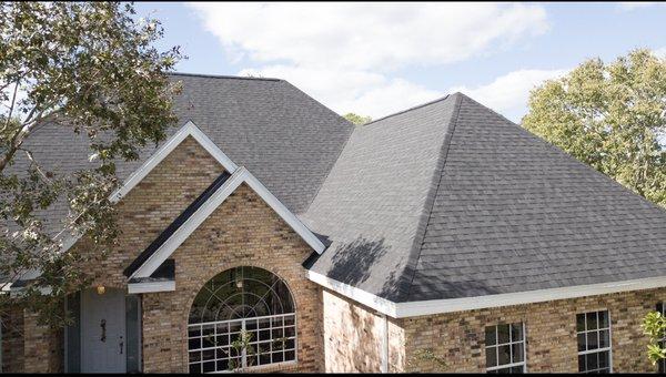 Installed: CTD Landmark Charcoal Black shingles--Brevard County, FL