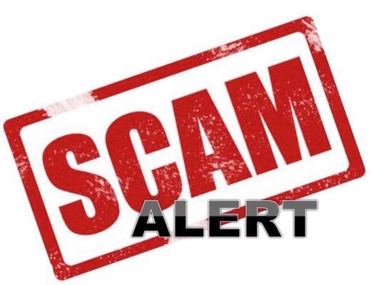 Scam alert!