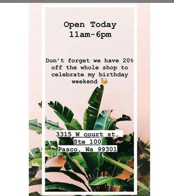 Stop by the Little Plant Shop