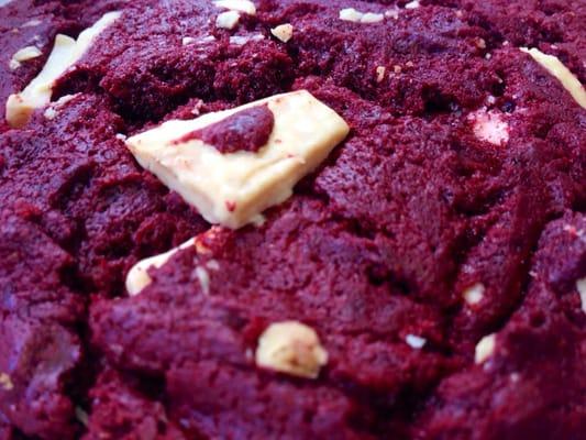 Red velvet white chocolate chip!