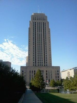 City Hall, seat of da man.  ;-)