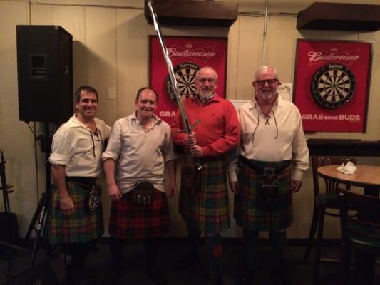 A great Saturday night at Scottish Dave's.