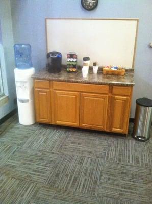 FREE "To Go" Coffee station!