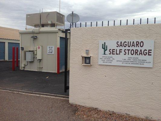 Reserve your unit today at saguaroselfstorage.com