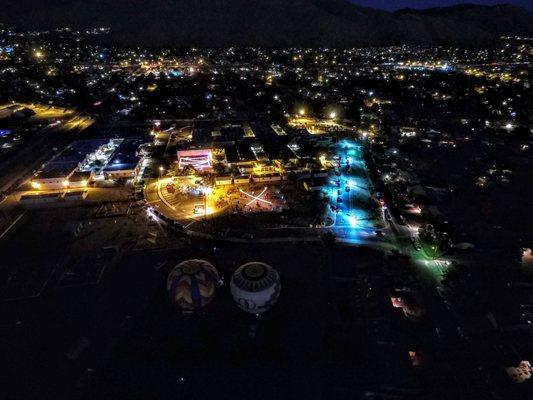 Fall Festival at Hoover and balloon glow