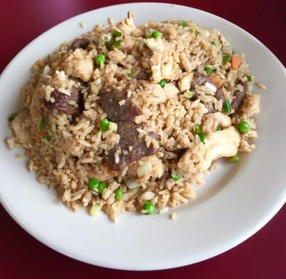 House Fried Rice, not as oily as some places.