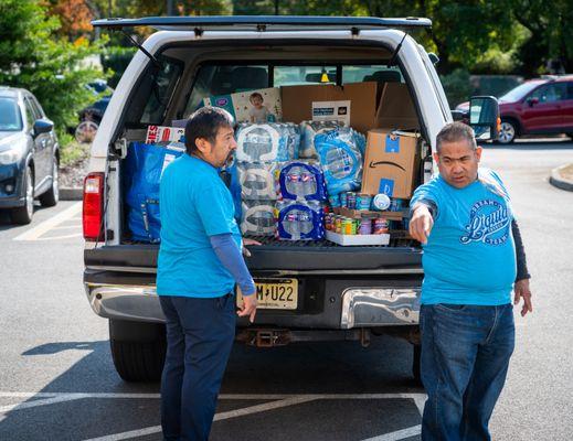 We packed 42K lbs of hurricane relief supplies last weekend, which were sent to hurricane victims. Big thanks to all our amazing volunteers!