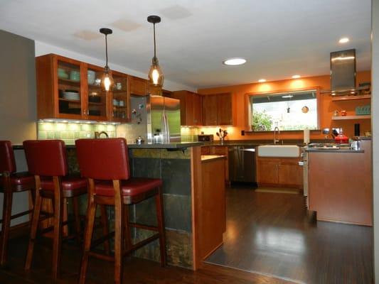 Kitchen remodel. Castile Construction, Inc.