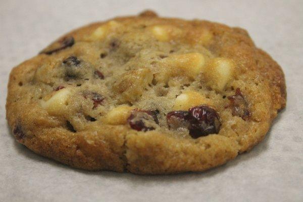 Cranberry White Chocolate Walnut Cookie