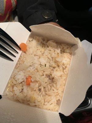 "Fried" rice