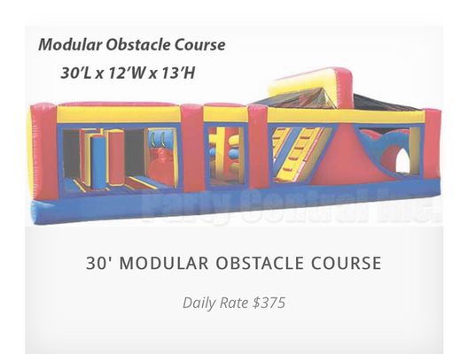 30' Modular Obstacle Course