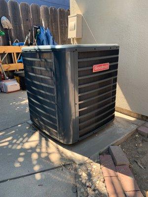 Our new AC unit was professionally and quickly installed.