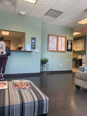 Lobby and Cashier Window