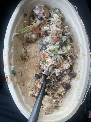 Burrito bowl