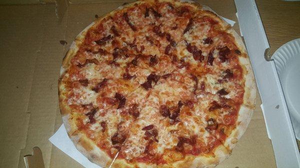 Bacon pizza