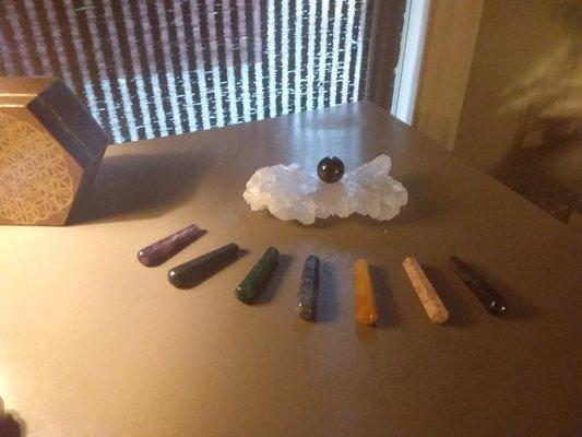 Using Crystals with Reflexology can bring about a completely different experience for the recipient.