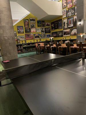 Ping pong, board games, foosball: good times!