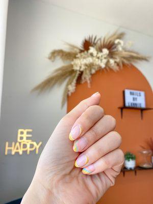 She has an IG picture wall - super cute for nail shots AND lighting in her shop is beautiful!