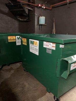 2 new dumpsters in position!