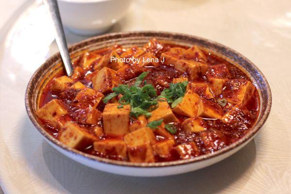 D8 Mapo Tofu 麻婆豆腐 ($14.95) - comes without meat