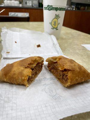 Ground Beef Empanada  Picadillo