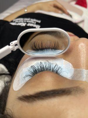 Eyelash extensions add volume to the natural lash line and can lift the face and make people appear more youthful.