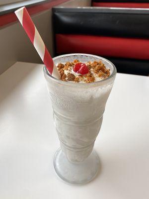 Butterfinger shake! Better than Dairy Queen's version