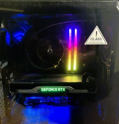 We build custom gaming PC