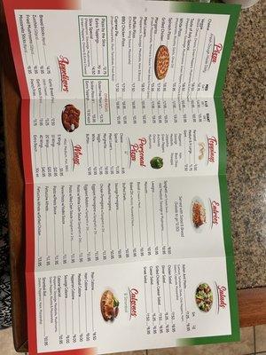 To go menu interior