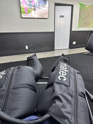 Leg compression