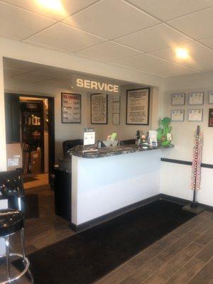 Service counter