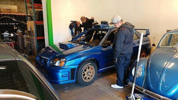 Building my Rally Car - Subaru STi