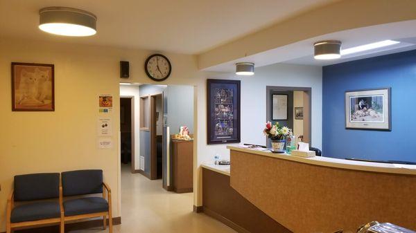 Reception/Front Desk @ Renton Veterinary Hospital!