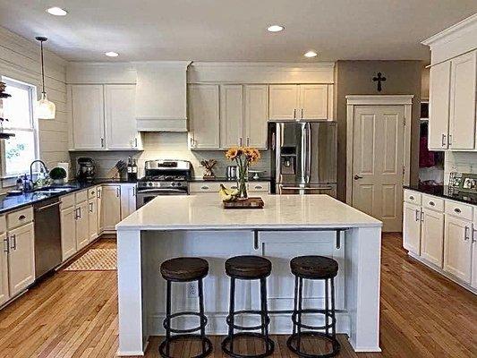 Refinished Cabinets