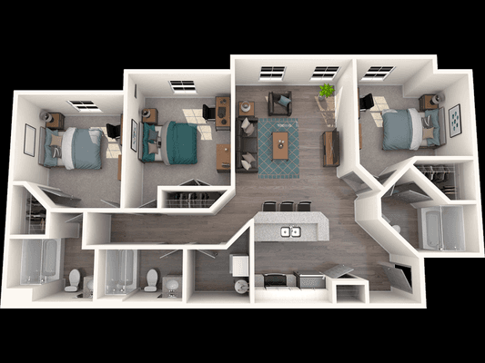 York Floor Plan