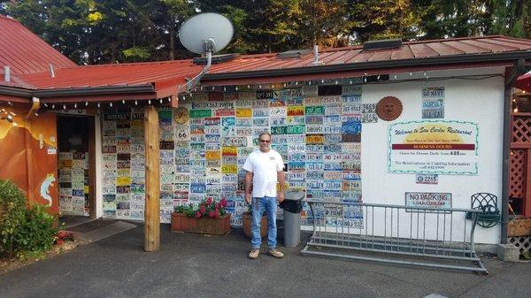 Front Entrance of San Carlos Restaurant