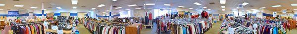 Front Sales Floor. Clothing and Accessories Departments.