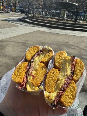 Pastrami, Egg + Cheese