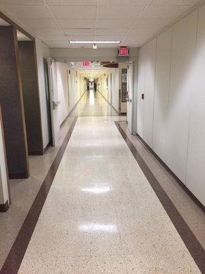 Ridiculously long hallways