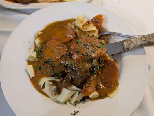 Short rib pappardelle