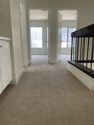 New carpeting and baseboards throughout.