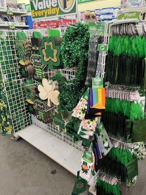 Saint Patrick's day items