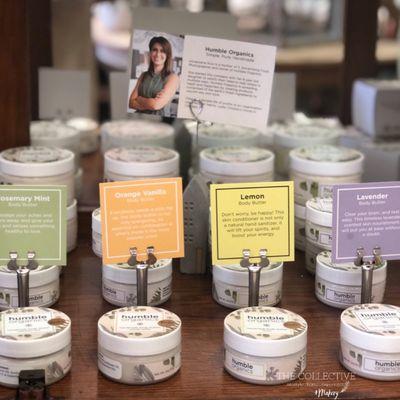 Organic and locally made skincare.