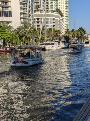 We rented 2 boats for our group of 12 - it was perfect!