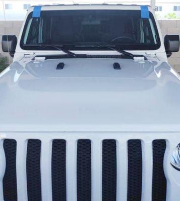 Windshield Jeep