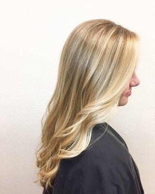 Balayage and Haircut