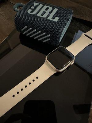 IPad, Apple Watch and JBL (taken by iPhone 14 ipromax)