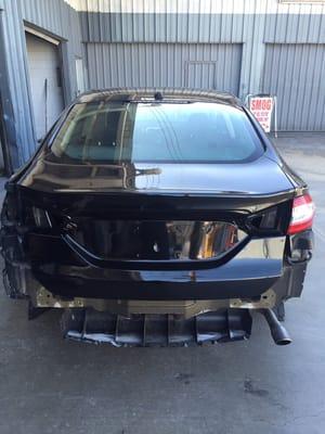 '14 Ford Fusion rr body repair