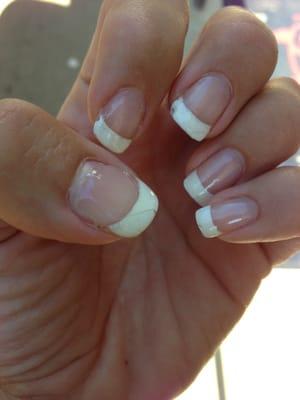 $30 shellac manicure after one week. UNACCEPTABLE!