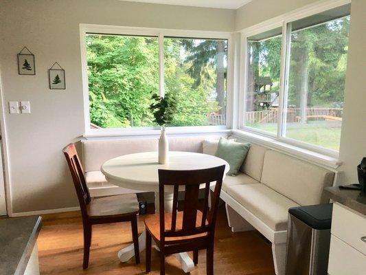 Breakfast nook bench seats